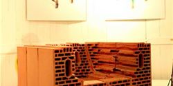 The nomad armchair by the Dutch designer Sander Vassing