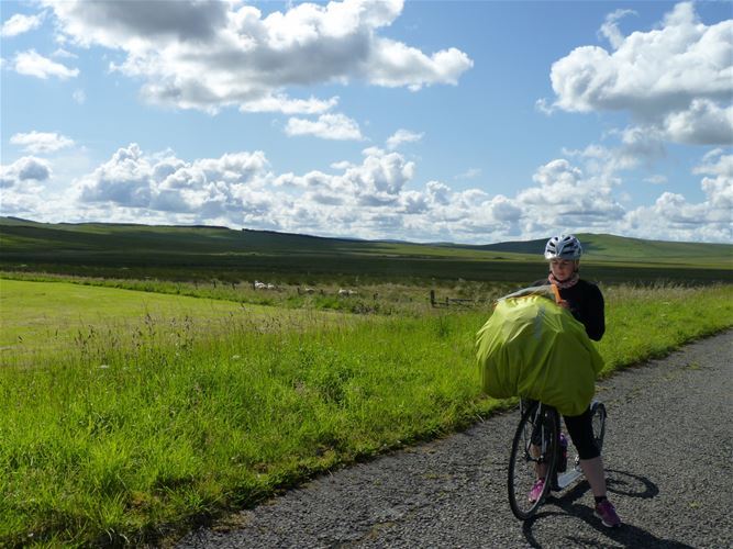 Lost somewhere in the middle of Scottish plains.