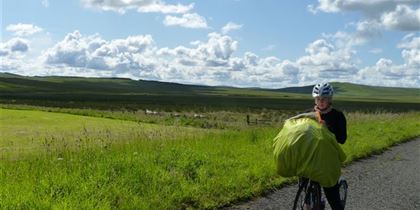 Lost somewhere in the middle of Scottish plains.