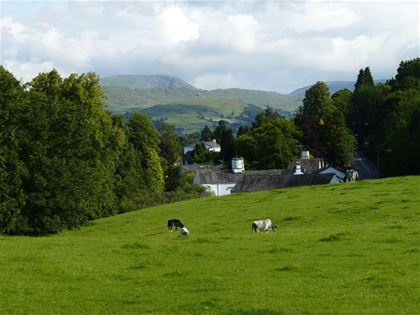 Живописные пейзажи в английском национальном парке Lake District. Lake District, или Приозерная область, является крупнейшим национальным парком в Англии.