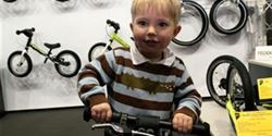 Also the kids found their pleasure at For Bikes.