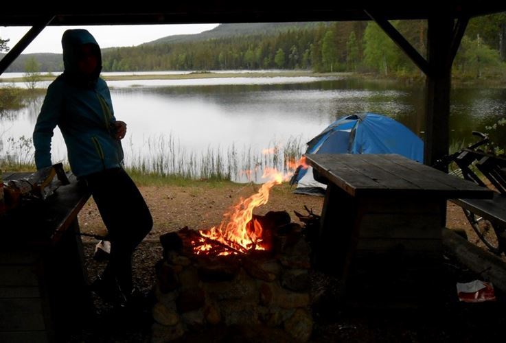 A lakeside evening, an unforgettable moment …