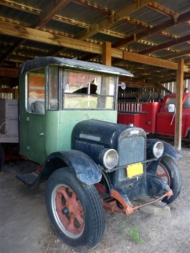 Das Museum in der Siedlung Stettler erinnert die Besucher an die alten Zeiten.