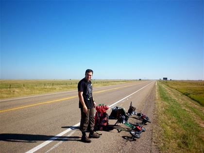 Abandoned on the road No. 36. There was no shelter to protect them from direct sun rays and heat.