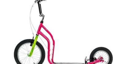 Vividlycoloured Yedoo City New scooter.