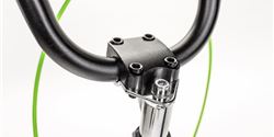 Coloured Bowden cables and new stem in the Yedoo Ox New scooter