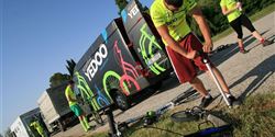 Necessary servicing before the start.