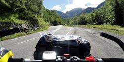 Downhill ride