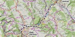You can find the cycle route under the number 4048 on the map.