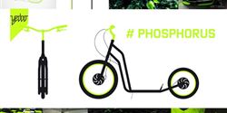 Vizualizace koloběžky Phosphorus od designéra Lukáše Kuby.