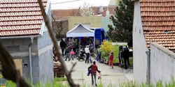 The village square of Vrbice, where the Yedoo mobile tent renting the scooters and running bikes was located, was full of hustle and bustle throughout the day.