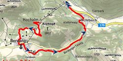 The trail is 10km long.