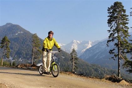 You will be able to see beautiful panoramic views on your trip down.