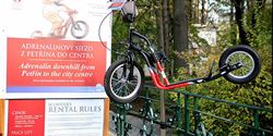 An adrenaline-raising downhill ride or a romantic ride. Everyone will enjoy him/herself at Petřín.