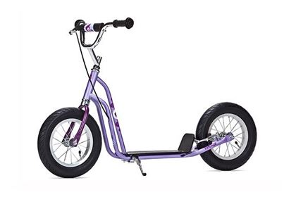 The smallest Yedoo scooter for children, model Mau, for children age 4 and older.