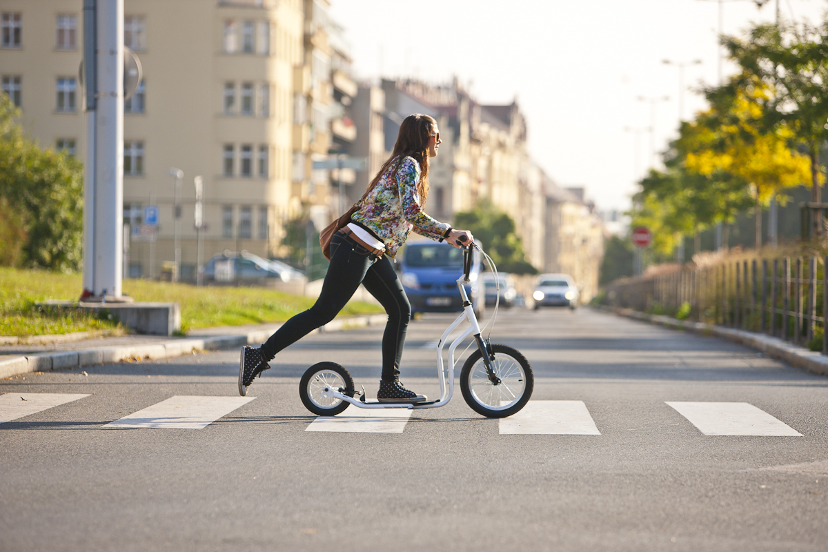 Der Weg zur Gesundheit und Kondition kann auch der Weg zum Einkaufen oder zur Arbeit werden.