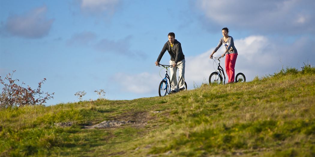 Der Weg zur Gesundheit und Kondition kann auch der Weg zum Einkaufen oder zur Arbeit werden.