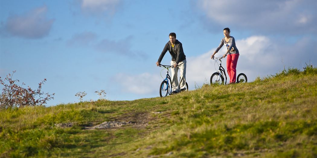 Der Weg zur Gesundheit und Kondition kann auch der Weg zum Einkaufen oder zur Arbeit werden.