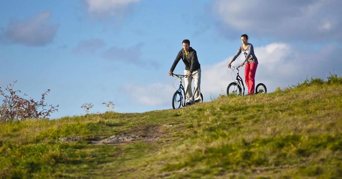 Riding a Scooter Ideal Form of Exercise Yedoo