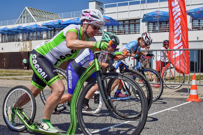 The hot tracks of the Labe arena in Račice gave the competitors a hard time.