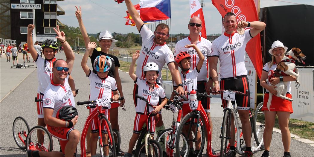 Europäischen Championat im Tretrollerfahren 