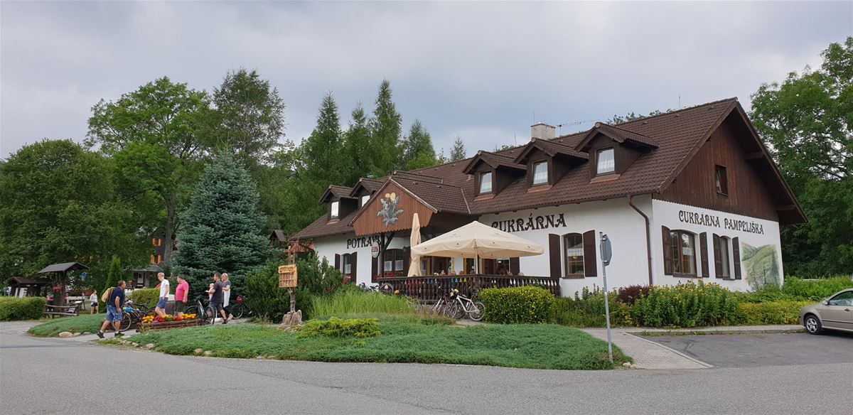 Cukrárna Pampeliška v Prášilech