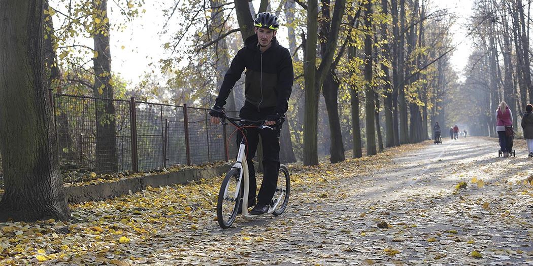 Příjemné svezení v centru Prahy nabízí Letná i park Stromovka 