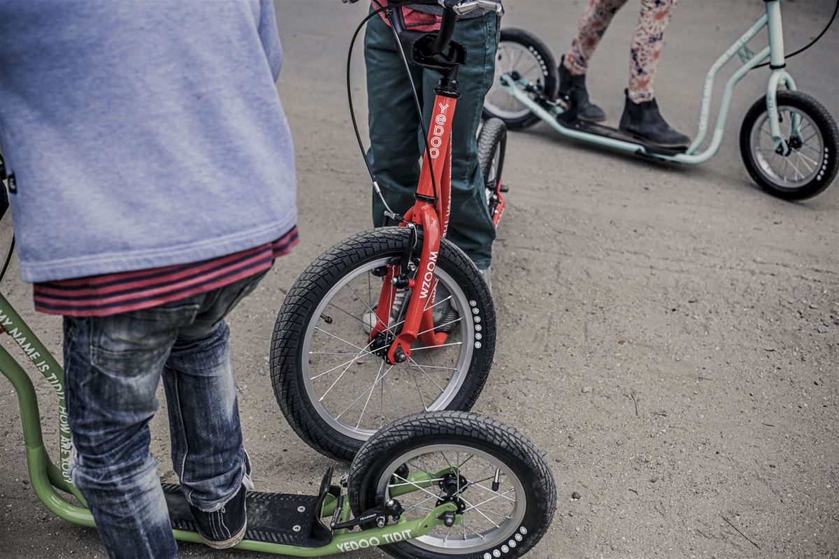 Dětské koloběžky od Yedoo  - koloběžka Yedoo Mau pro nejmenší (4+),  Yedoo Tidit pro předškoláky (5+) a Yedoo Wzoom pro školáky (6+)