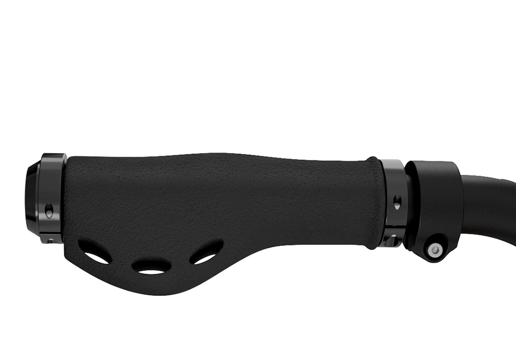 Pohodlené a ergonomické gripy - koloběžky Yedoo Mula