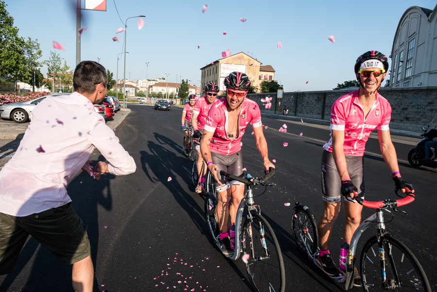 Michal Kulka, Giro d'Italia na koloběžkách