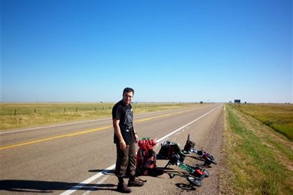 Abandoned on the road No. 36. There was no shelter to protect them from direct sun rays and heat.