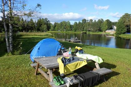 На пути Зденека всегда было много красивых мест, чтобы выбрать одно из них для привала.