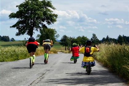 Downhills around Příbram.