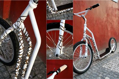 The scooter designed by Petra Kausová has brought a touch of luxury and an air of nostalgia to the world of Yedoo.