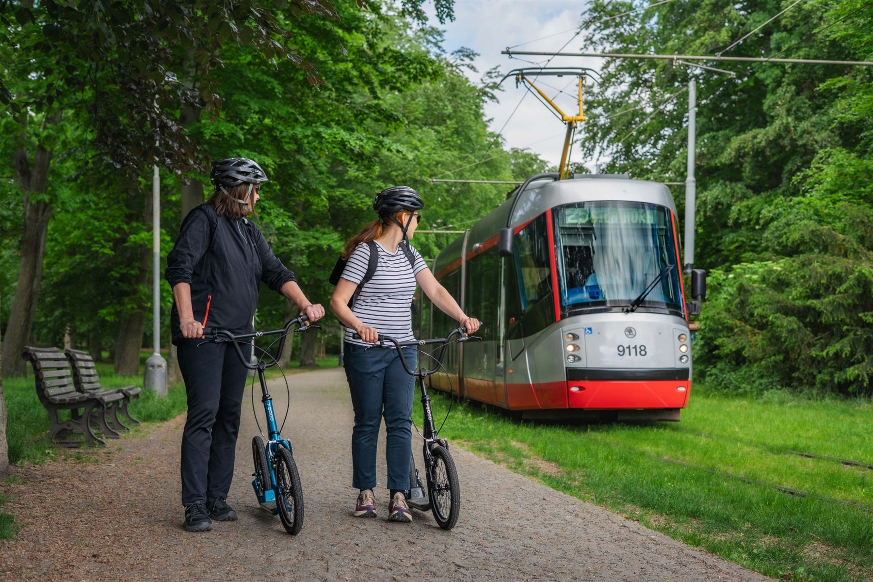 Městská obratná koloběžka Kudu